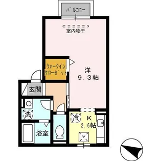 プレジオ【1階】の間取り