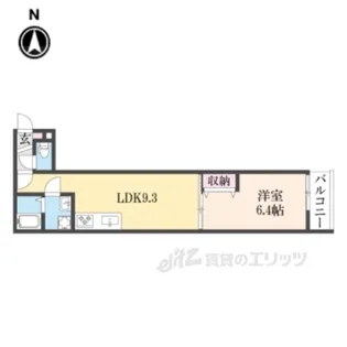 Mirei烏丸五条【2階】の間取り