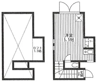 アーバンプレイス東中野IV(フォー)【2階】の間取り