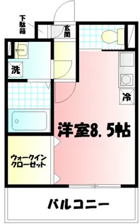 プルームコート【3階】の間取り
