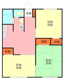 サニーヒルカネコ【2階】の間取り
