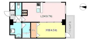 アーバネックス武庫之荘【2階】の間取り