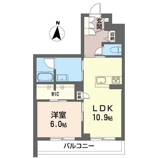リラフォート飯塚【3階】の間取り