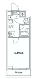 ルーブル中野弥生町弐番館【4階】の間取り