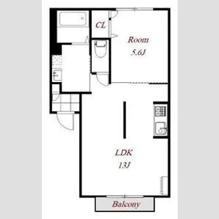 アークコート【2階】の間取り