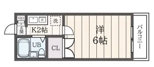 東京都武蔵野市吉祥寺南町3【アパート】の間取り