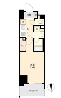 東京都江東区南砂7【マンション】の間取り
