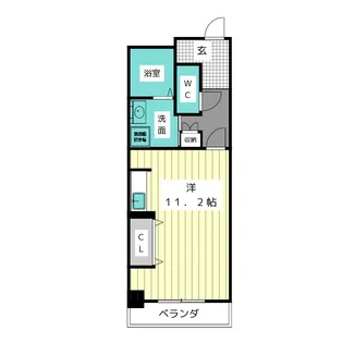 アーバンドエル上前津【10階】の間取り