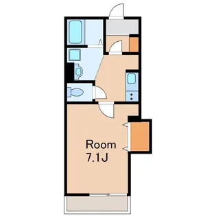 東京都杉並区下井草5【アパート】の間取り
