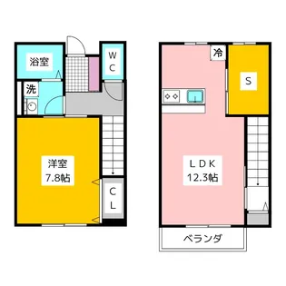 ihana garden A・B・C・D・E【1階】の間取り