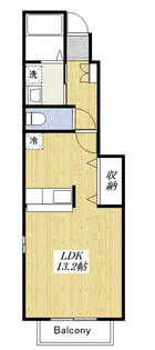 サンモールソフィア【1階】の間取り