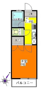 オークスプラザ蓮田【2階】の間取り