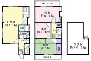 千葉県鎌ヶ谷市北中沢2【一戸建】の間取り