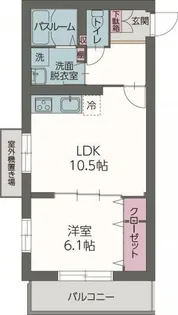 シュール ド コリーヌ【3階】の間取り