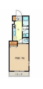 埼玉県所沢市大字山口【アパート】の間取り