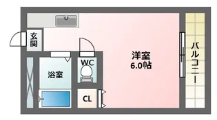 セントポリス山坂【4階】の間取り