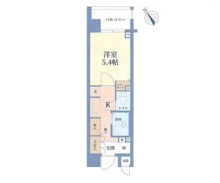 ダイナフォート日本橋【3階】の間取り