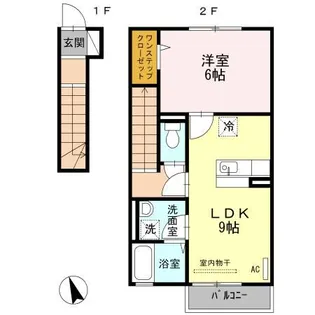 Rio de Carol【2階】の間取り