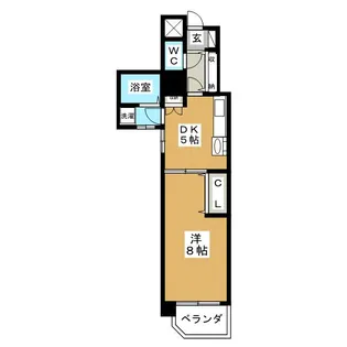 レインボー上飯田【4階】の間取り