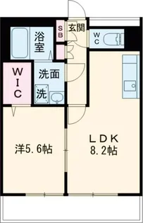 ヴィラけやき【5階】の間取り