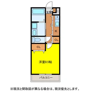愛知県碧南市霞浦町2【アパート】の間取り