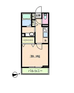 山形県山形市五日町【アパート】の間取り