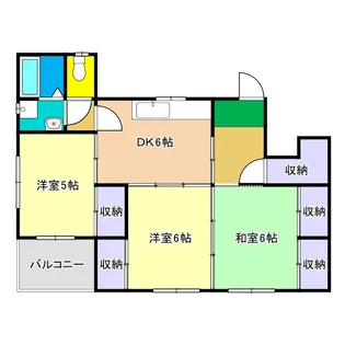 エナール高須【2階】の間取り