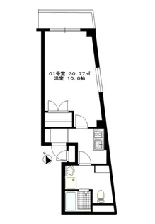東京都品川区東大井2【マンション】の間取り