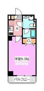 プレール・ドゥーク上中里【1階】の間取り