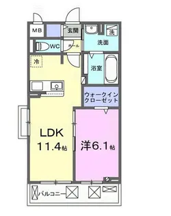 エメラ ファミーユ【2階】の間取り