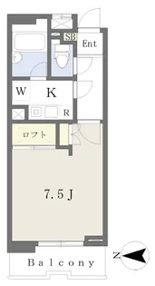 リエス仙台幸町【6階】の間取り
