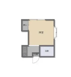 ウエストキャビン【2階】の間取り