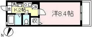 神奈川県川崎市多摩区宿河原2【アパート】の間取り