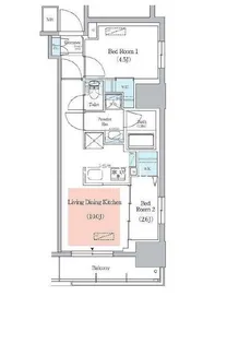 アーバネックス千代田淡路町【5階】の間取り