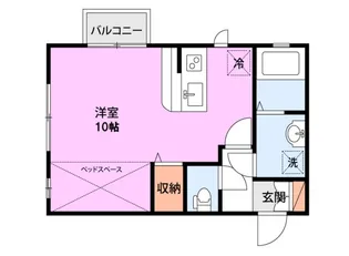 ダンデライオン【1階】の間取り