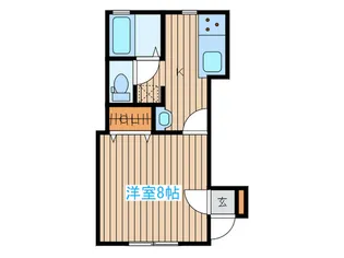 サンパーク黒澤【1階】の間取り