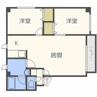 メゾンヴァイオレット【3階】の間取り