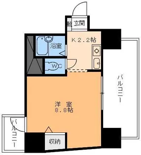 グランアルブル山越II【5階】の間取り
