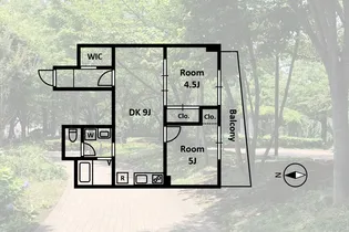 パセスコバヤシ【5階】の間取り
