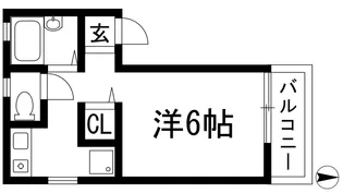 パセオ久保田【2階】の間取り