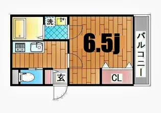 横浜元町ガーデン離宮A棟【1階】の間取り