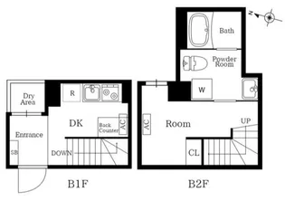 プレニーズ護国寺PREMIER【1階】の間取り