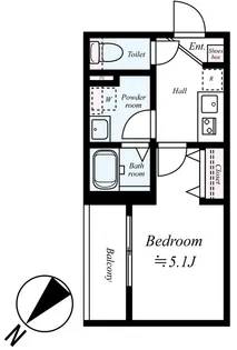 GRADUS柏II【1階】の間取り