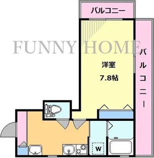 エクセル下馬【3階】の間取り