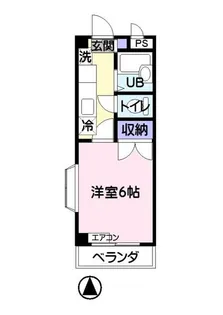 アーベイン元宿台【1階】の間取り