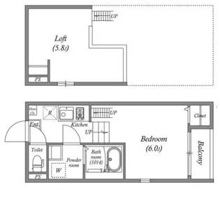 プレミアムテラスあびこ【1階】の間取り