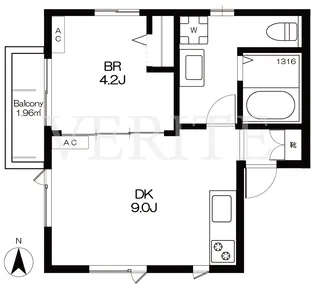 cocoon(コクーン)【3階】の間取り