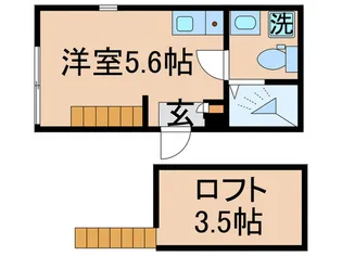 テラス金町【2階】の間取り