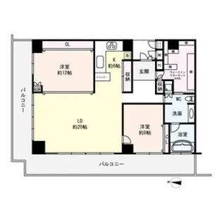 岐阜シティ・タワー43【41階】の間取り