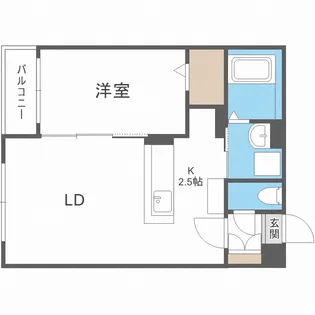ダミエ【1階】の間取り